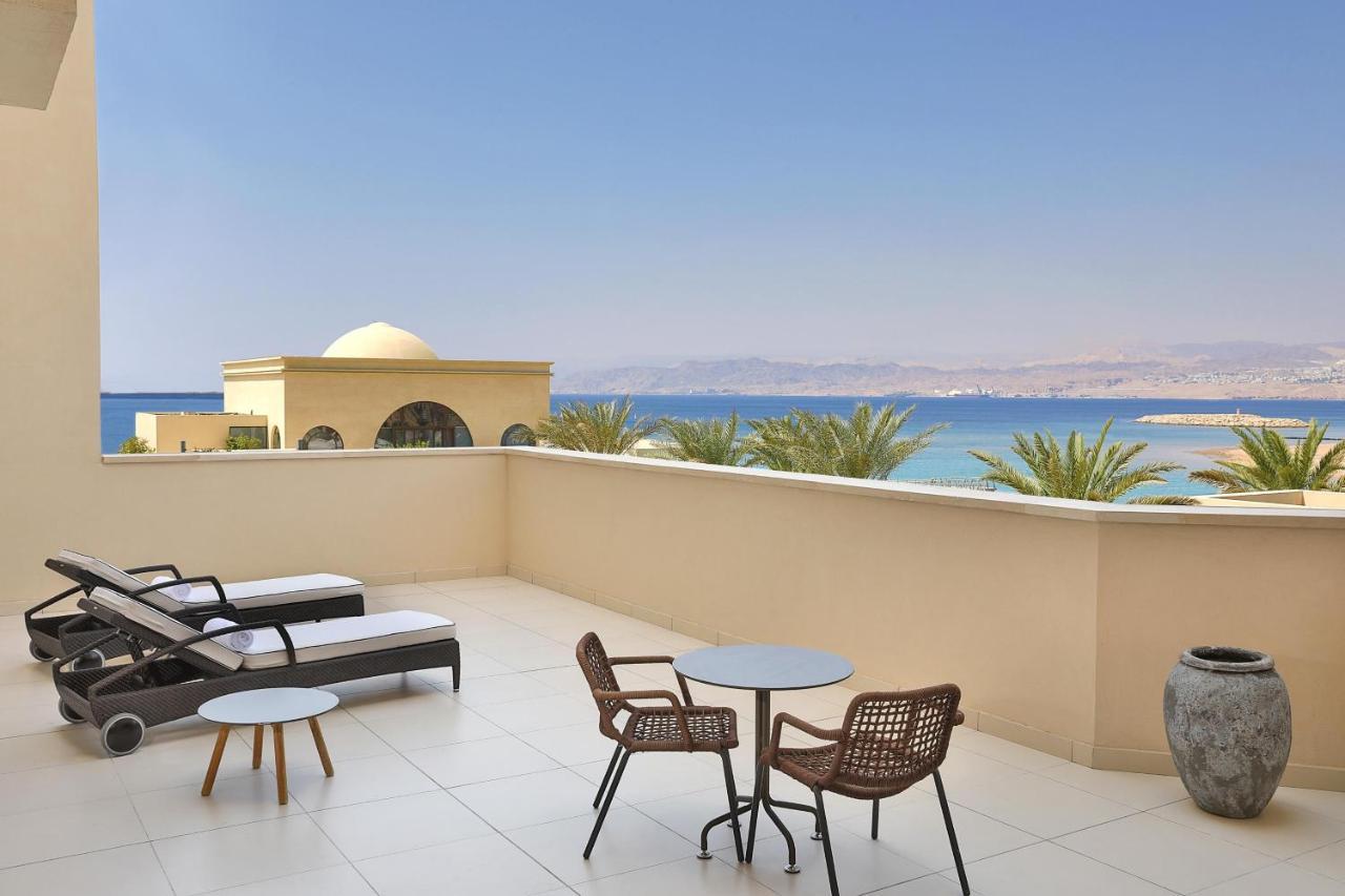 Al Manara, A Luxury Collection Hotel, Aqaba Extérieur photo View of the Dead Sea from the hotel
